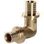 Угольники латунные под надвижную гильзу PEX-PEX DN 16-32 Hipex купить в Екатеринбурге | "Проконсим"
