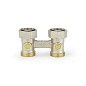 Узелы нижнего подключения VARMEGA VM141 DN20 прямой двухтрубный 3/4''x3/4'' евроконус муфта-штуцер купить в Екатеринбурге | "Проконсим"