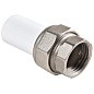 Муфта ПП разьемная 32-3/4'' PN 25 белая РВК купить в Екатеринбурге | "Проконсим"