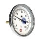 Термометр биметаллический D100 L100мм латунный 0+150/160гр.осевой купить в Екатеринбурге | "Проконсим"