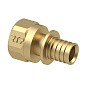 Муфта латунная для PEX труб  16-3/4''  PN 16  под надвижную гильзу с внутренней резьбой  РосТурПласт купить в Екатеринбурге | "Проконсим"