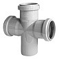 Крестовина ПП для канализации прямой 87,5гр. 110- 50- 50 Valfex купить в Екатеринбурге | "Проконсим"