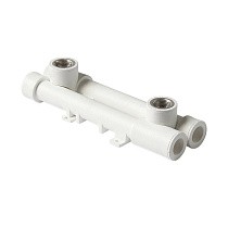 Комплект универсальный настенный ПП 20-1/2'' PN 25 с внутренней резьбой белый Pro Aqua PA60008 купить в Екатеринбурге | "Проконсим"