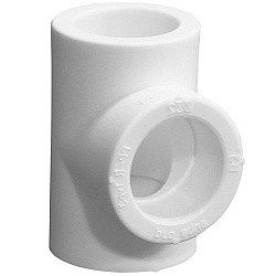 Акция! Тройник переходной ПП 32-20-32 PN 25 белый PlasticPro  (251440116) со склада Проконсим в Екатеринбурге