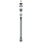 Сифон гофрированный Unicorn D230, 40х50 гибкий отвод, 1 1/2'' х40 чашка из нержавеющей стали, 1200мм купить в Екатеринбурге | "Проконсим"