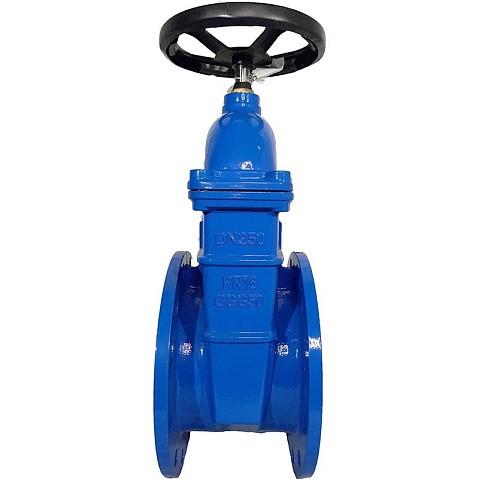 Задвижка чугунная 30ч39р DN 250 PN 10(16) с обрезиненным клином EPDM до 120гр. фланцевый ручной СИБЗТА купить в Екатеринбурге | "Проконсим" (930130207)