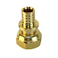 Муфта латунная для PEX труб 20-3/4'' PN 16 S-2,8мм переходная  с накидной гайкой Valfex VF.422.AF купить в Екатеринбурге | "Проконсим"