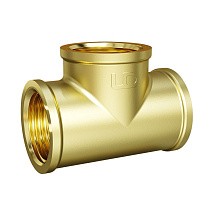 Тройники латунные DN 15-50 PN 40 муфта-муфта-муфта LD Pride купить в Екатеринбурге | "Проконсим"