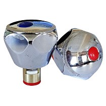 Кран-буксы керамика + металлизированные маховики для импортных смесителей купить в Екатеринбурге | "Проконсим"