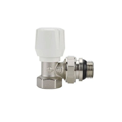 Клапан радиаторный VARMEGA VM10011 DN15 PN10 угловой G-1/2'' с уплотнением муфта-штуцер купить в Екатеринбурге | "Проконсим"