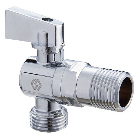Краны латунные шаровые угловые MVI BV.463 DN 15-15 PN 10 штуцер бабочка купить в Екатеринбурге | "Проконсим"