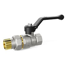 Краны латунные шаровые DN 15-32 PN 40 никелированные рычаг американка LD Pride 47.307 купить в Екатеринбурге | "Проконсим"