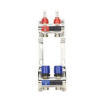 Коллекторные группы из латуни DN 25 PN 6 с расходомерами, без дренажного крана и воздухоотводчика VARMEGA купить в Екатеринбурге | "Проконсим"
