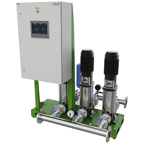 Установка повышения давления насосная PLP УПДН-2-CDM10-8-3кВт-УЧ-1 DN 65 PN 16 70гр. купить в Екатеринбурге | "Проконсим"