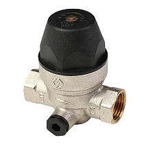 Регулятор давления латунный DN15-20 PN 16 мембранный под манометр MVI SE.555 купить в Екатеринбурге | "Проконсим"