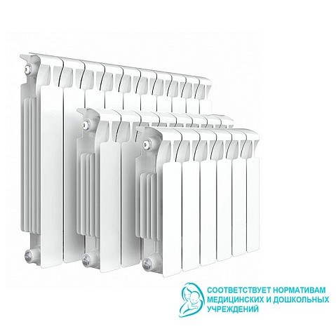 Радиатор монолитный RIFAR MONOLIT Ventil VL 80х570х100 6секц. 500/197Вт купить в Екатеринбурге | "Проконсим"