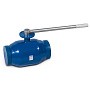 Кран стальной шаровой цельносварной TEMPER КШ.Ф.П.П-П, DN 150 PN 25, 390мм, полнопроходной, приварной с ручкой купить в Екатеринбурге | "Проконсим"