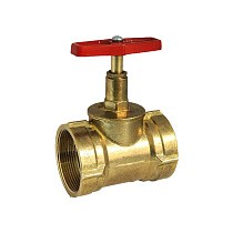 Клапан латунный пожарный прямой DN50 PN16 под газовый ключ муфта-муфта Цветлит купить в Екатеринбурге | "Проконсим"