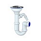 Сифон для мойки Unicorn Y432V, 3 1/2'' х40 без отвода, чаша из нержавеющей стали с отводом для стиральной машины купить в Екатеринбурге | "Проконсим"