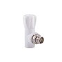 Вентиль для радиатора ПП 20-1/2'' PN 25 угловой с американкой белый РТП 10533 купить в Екатеринбурге | "Проконсим"