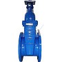 Задвижка чугунная 30ч939р DN 800 PN 10(16) с обрезиненным клином до 120гр. фланцевый под электропривод "В" СИБЗТА